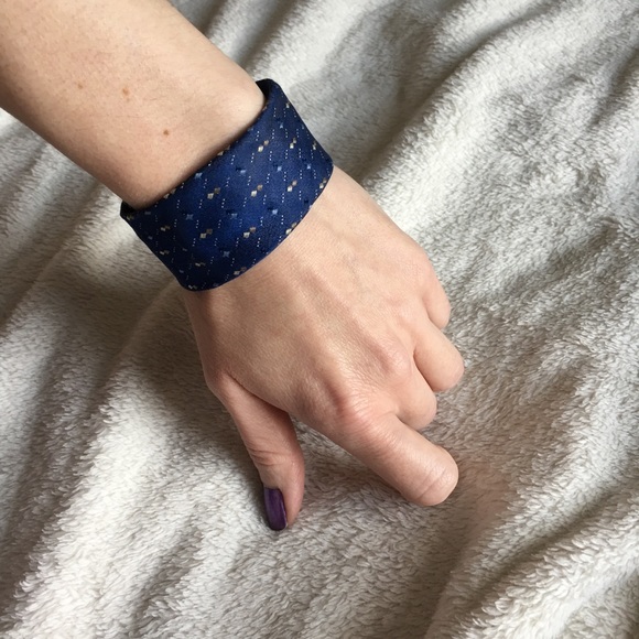 Jewelry - Vintage Necktie Wrist Cuff