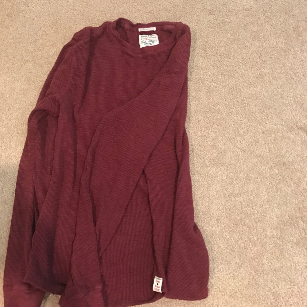 Men's Lucky Large Longe Sleeve T Shirt (thermal)