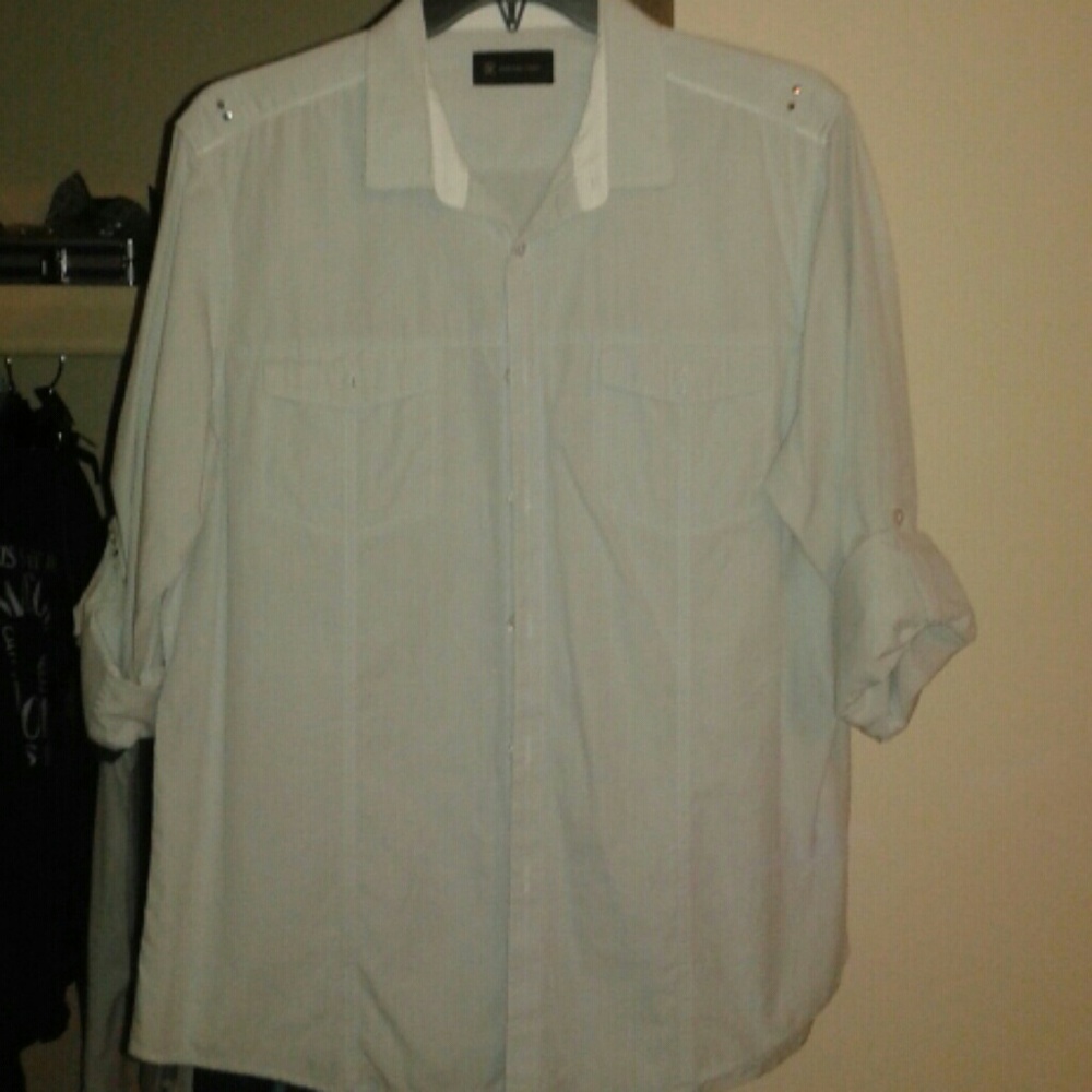 Long sleeve rolled up