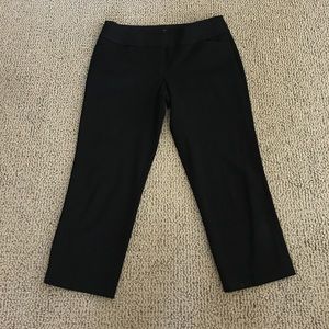 Black Express Editor Dress Capris