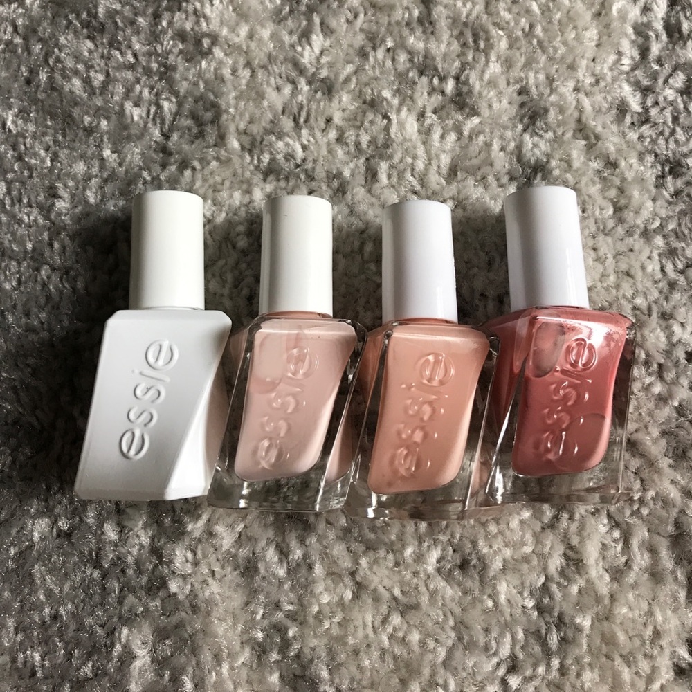 Set of Four Essie Gel Couture Atelier Collection