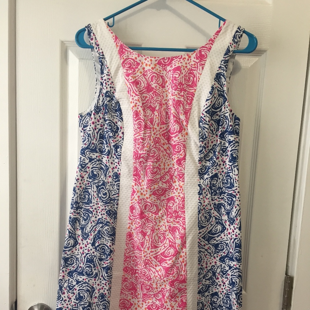 Lilly Pullitzer Indigo Star Crush Shift Dress