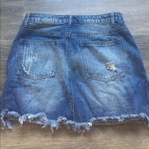 Forever 21 Skirts - Distressed denim skirt Forever 21 Skirts - Distressed denim skirt