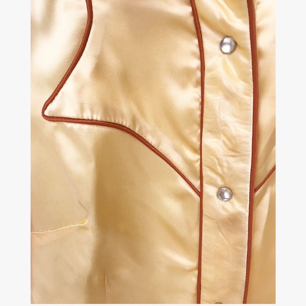 Vintage Western pearl snap shirt, size small