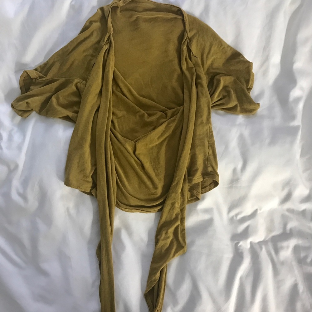 Free people mustard shrug