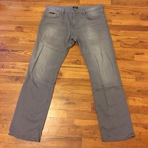Hugo Boss light gray stretch jeans (36X32)