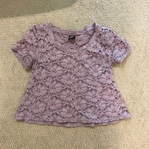 Free people crochet crop top