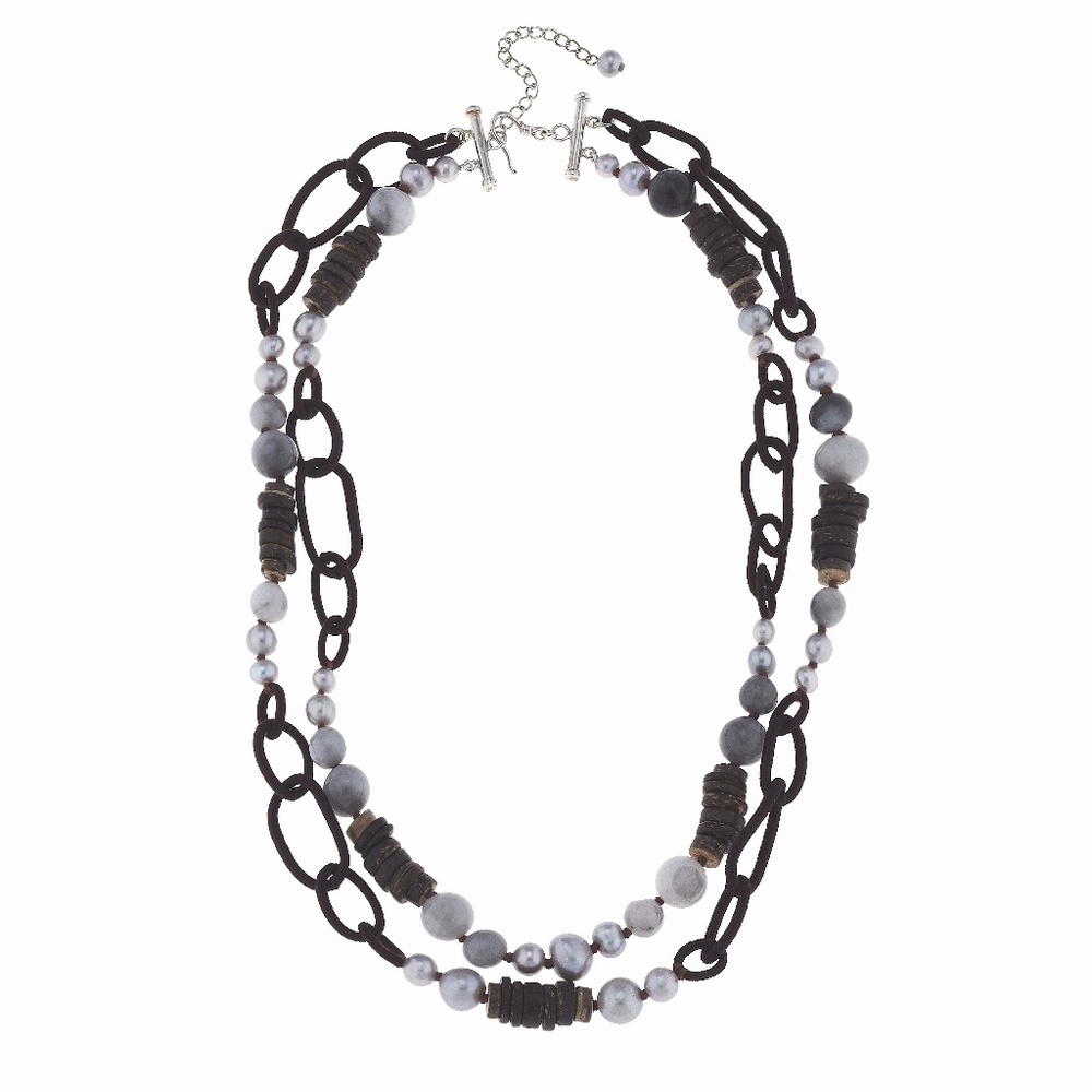 Organic Necklace 16" Nan07