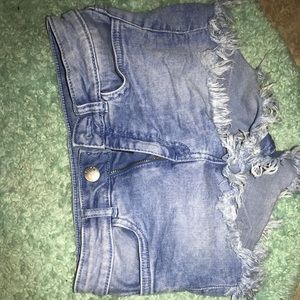 Cutoff denims