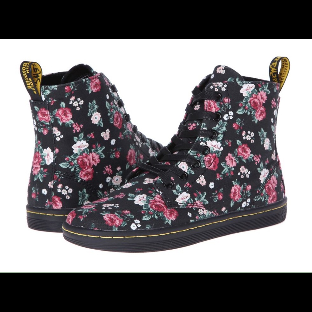 Floral Air Wair Doc Martens