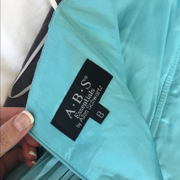 ABS by Allen Schwartz Blue Party Dress - Picture 5 of 8