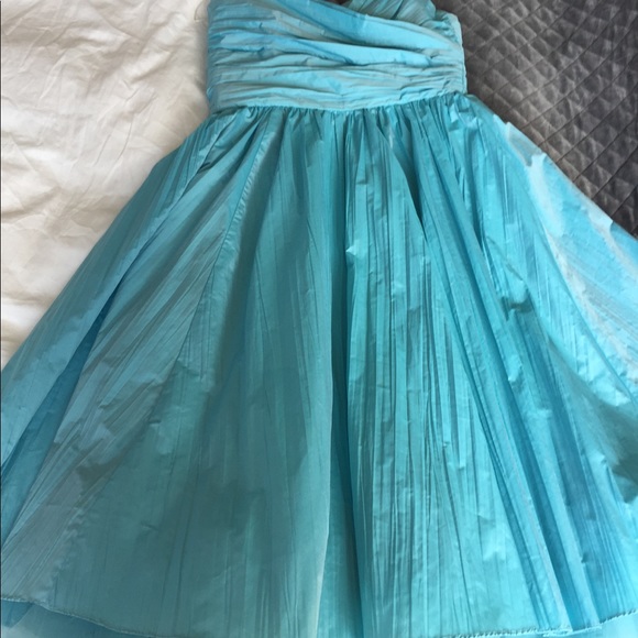 ABS by Allen Schwartz Blue Party Dress - Picture 7 of 8