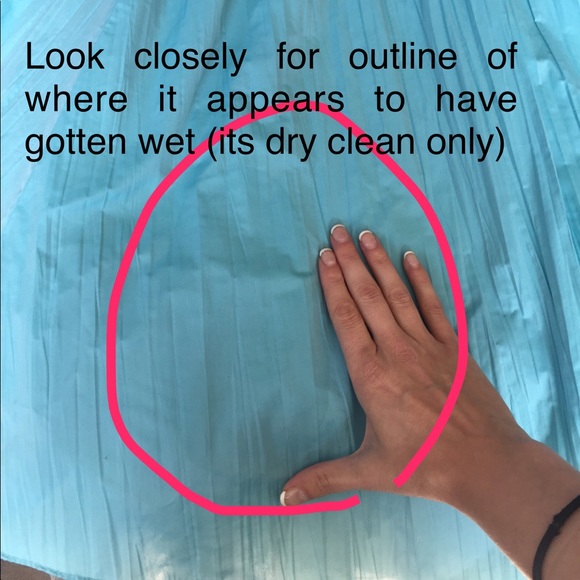 ABS by Allen Schwartz Blue Party Dress - Picture 8 of 8