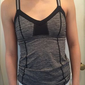 Gray Lululemon Tank