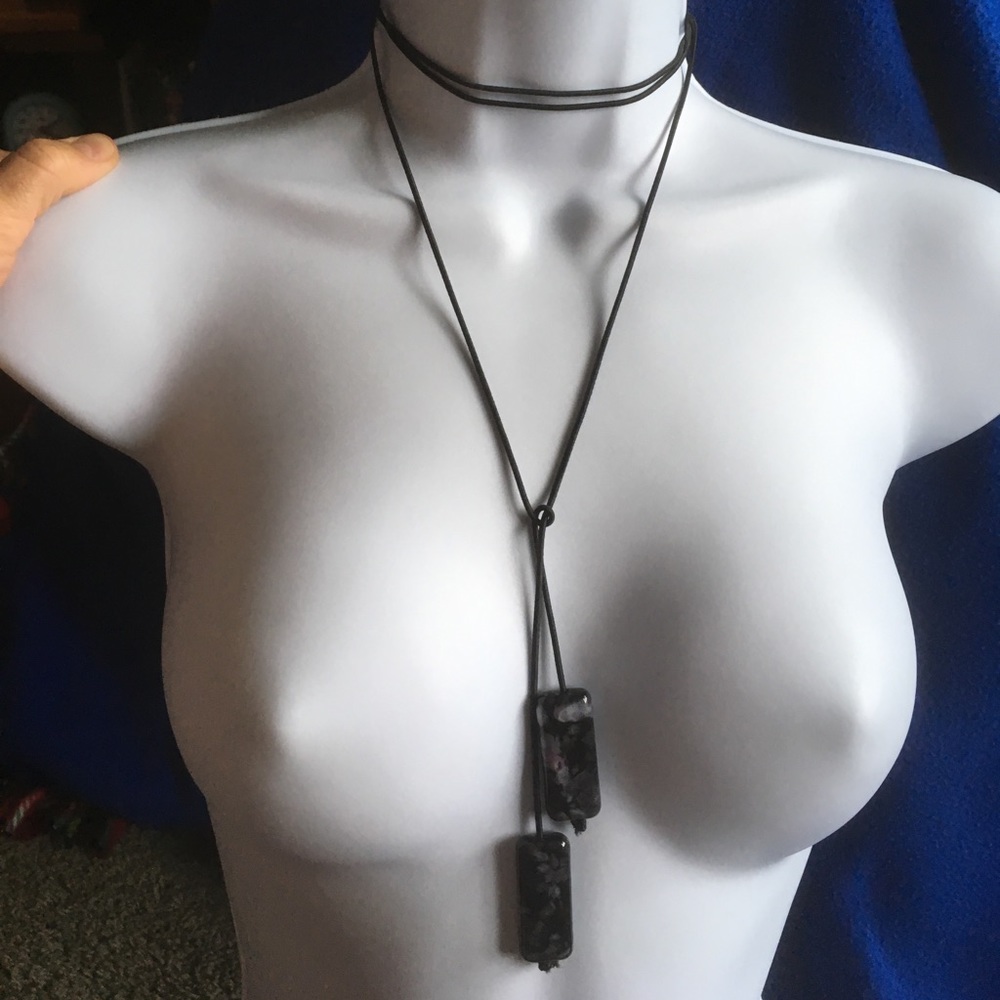 Adjustable wrap necklace