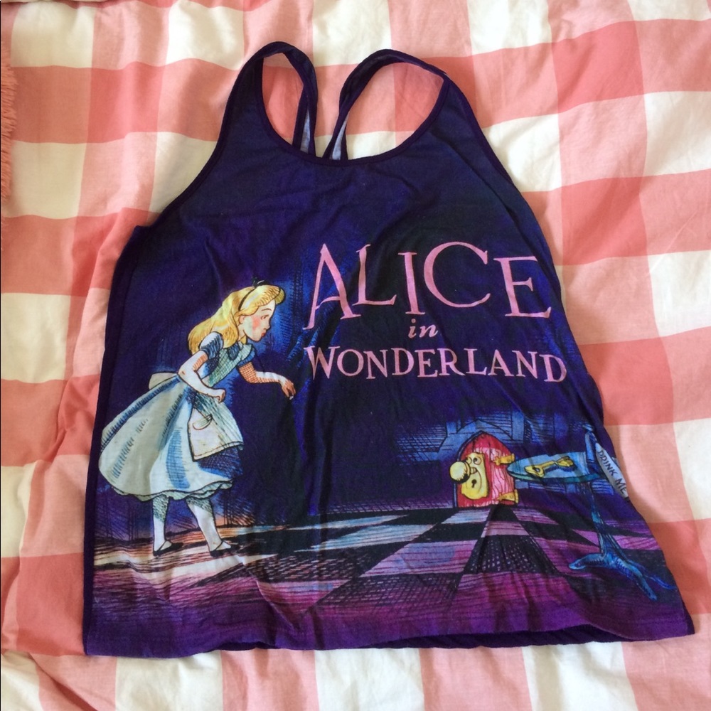 Alice in wonderland tank