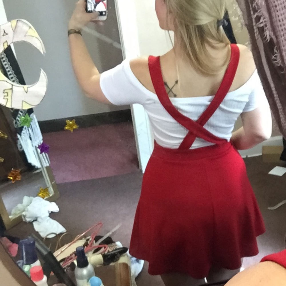 Forever 21 overall skirt