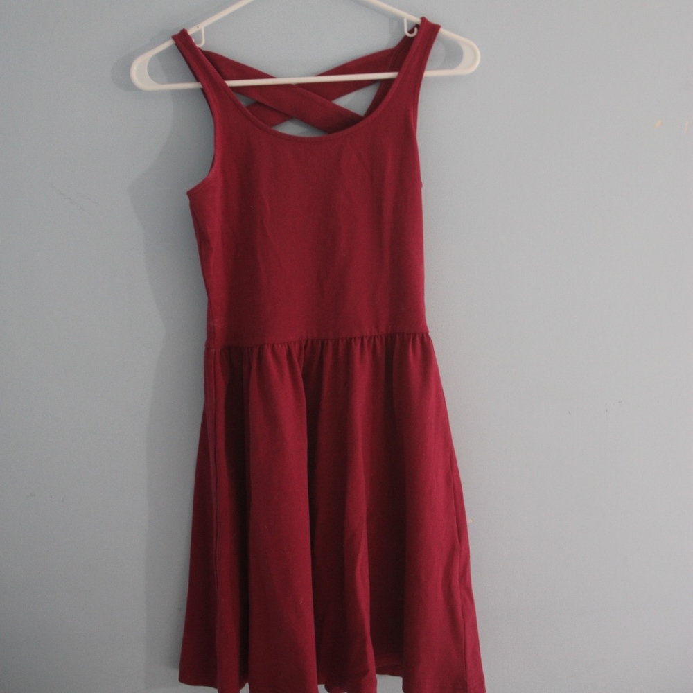 Crossed Skater Dress - Picture 2 of 3