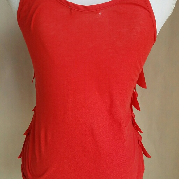 Old Navy Ruffle Tiered Layer Spaghetti Straps Tank - Picture 5 of 8