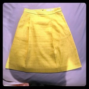 Boden Yellow skirt - like new