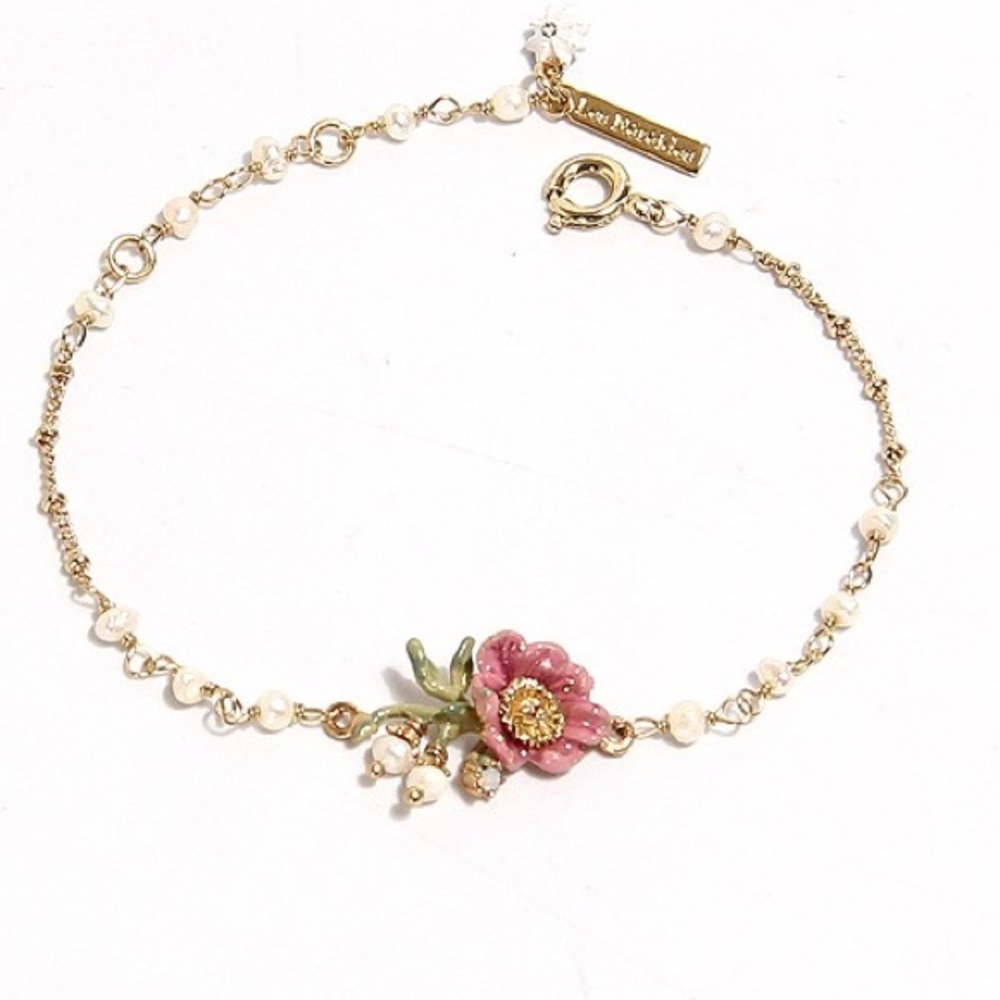 Les Nereides  flower bracelet