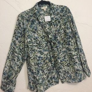 Appleseed's Button Down Blouse Top