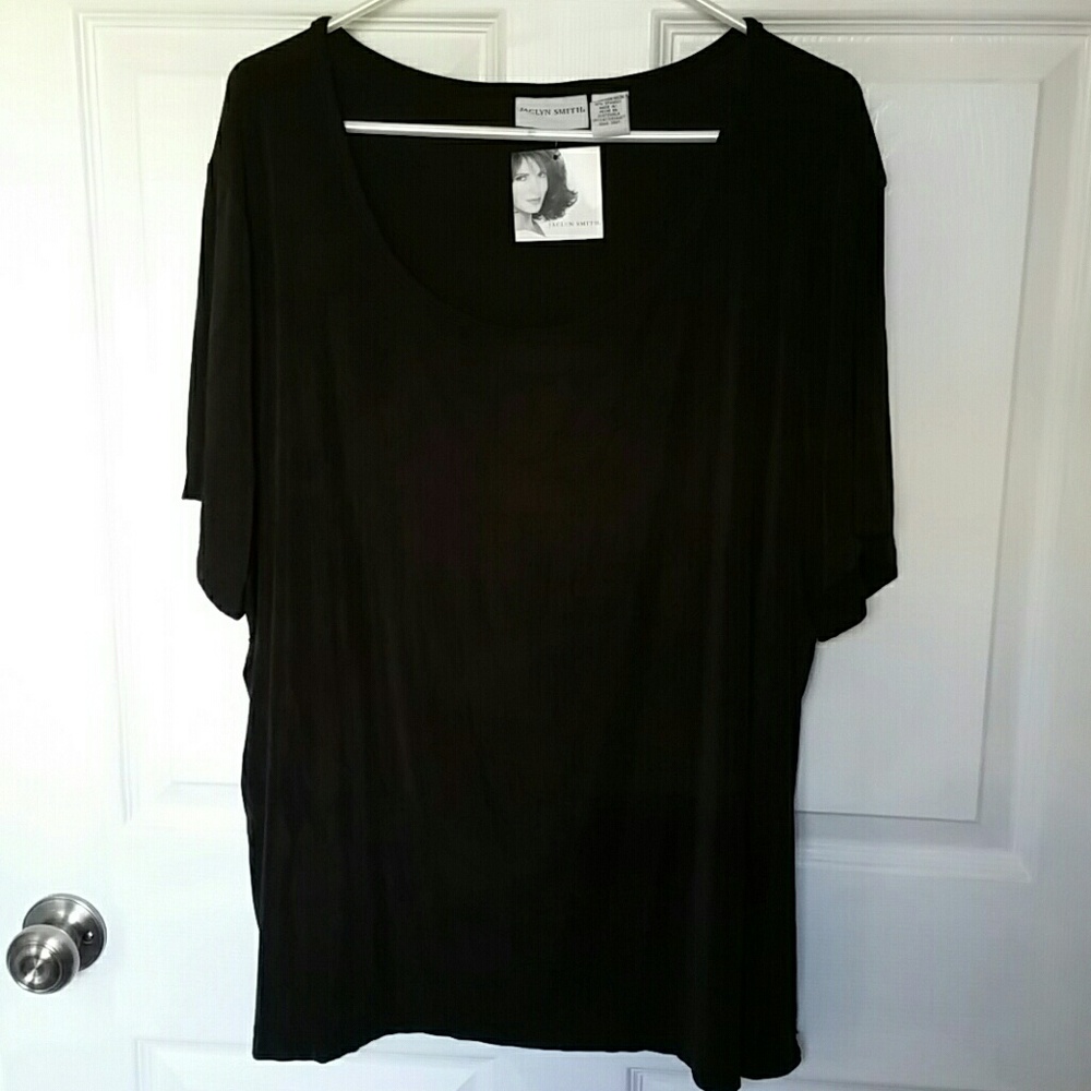 Black Jaclyn Smith top