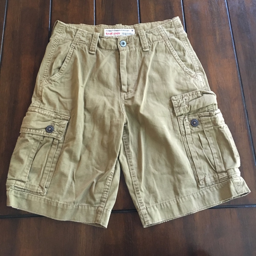 American Eagle Khaki Shorts