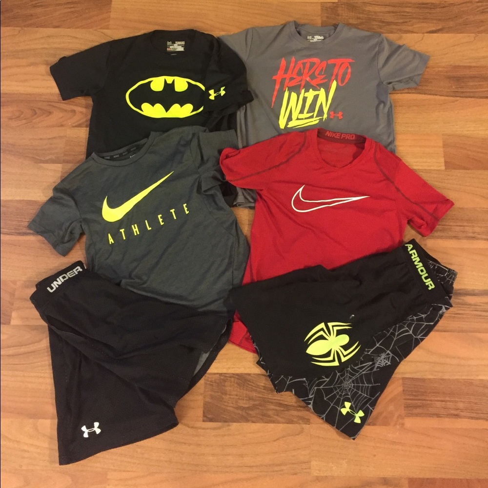 UA and NIKE Athletic bundle.