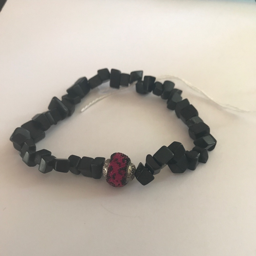 Black rock bracelet