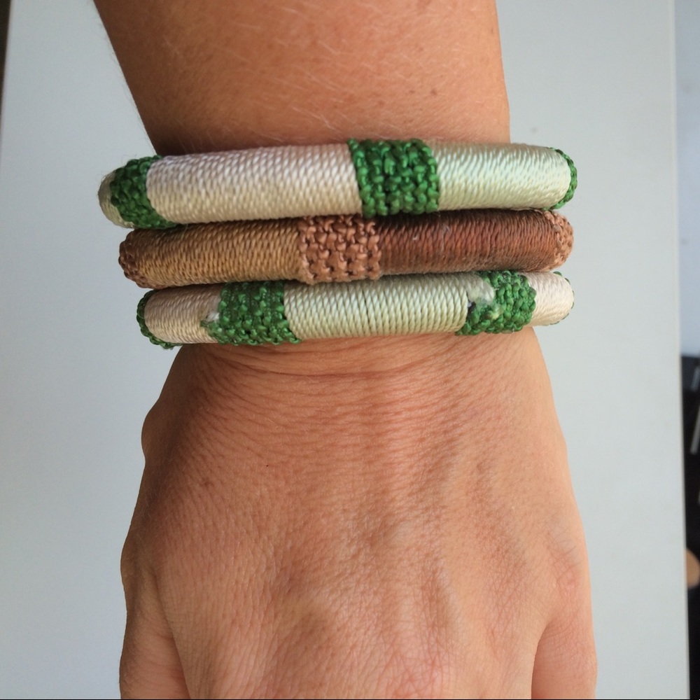 Lot of three bracelets
