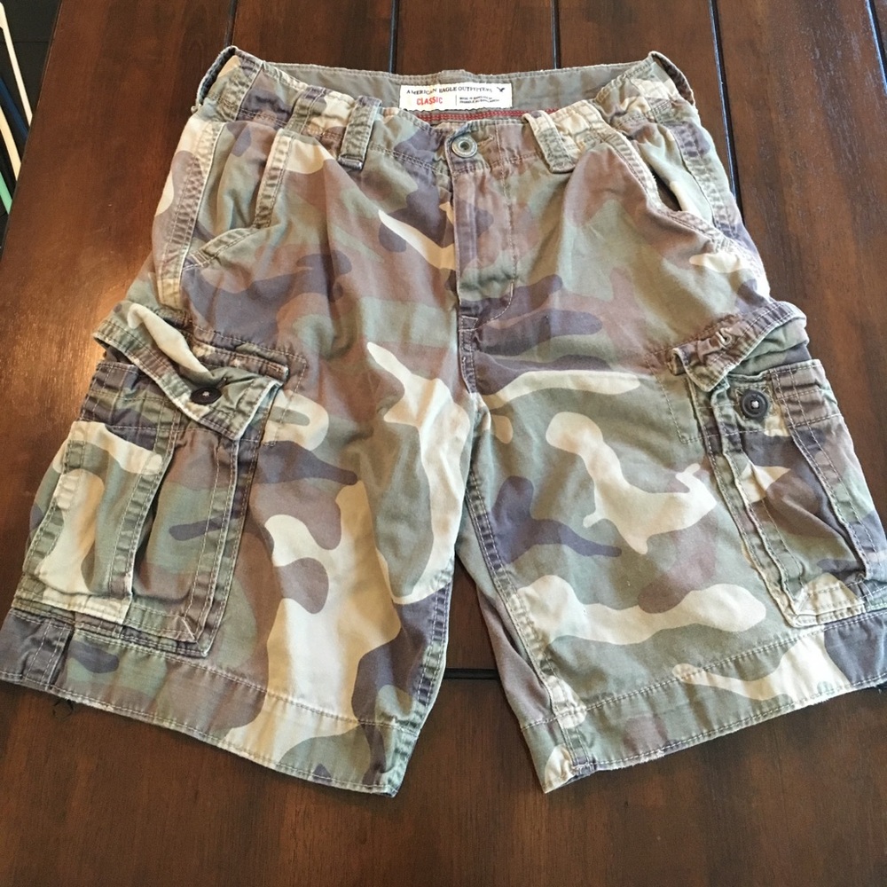 American Eagle Men's Camo Shorts