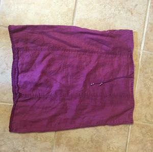 Ann Taylor Purple Skirt