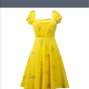 XXL LaLa land yellow dress