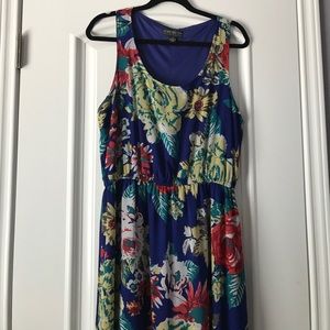 F21+ floral dress NWOT