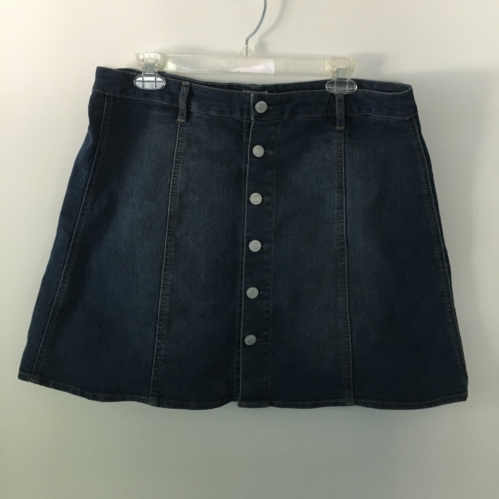Mossimo Denim A-line Skirt