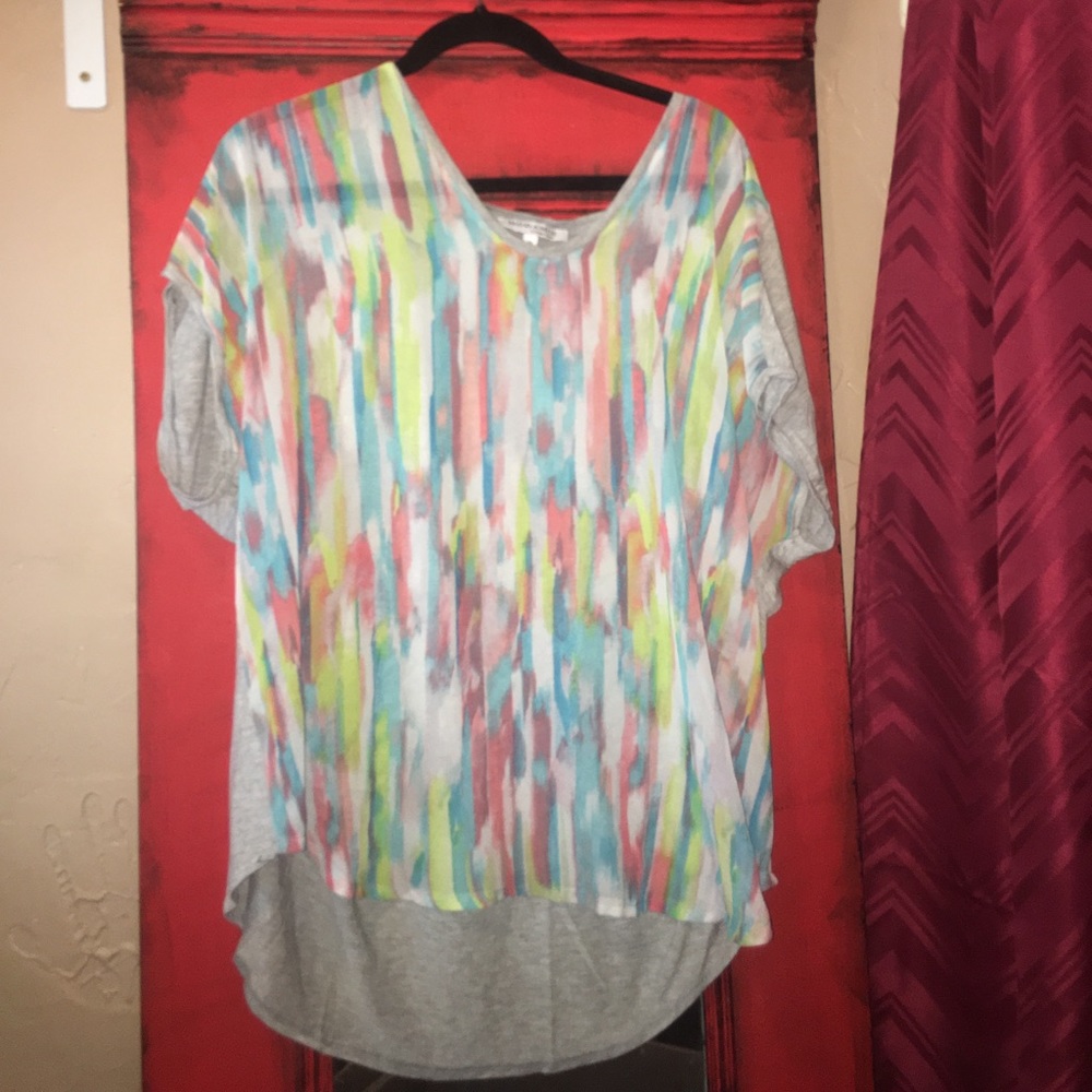 Sheer 2X Modamix top in excellent condition