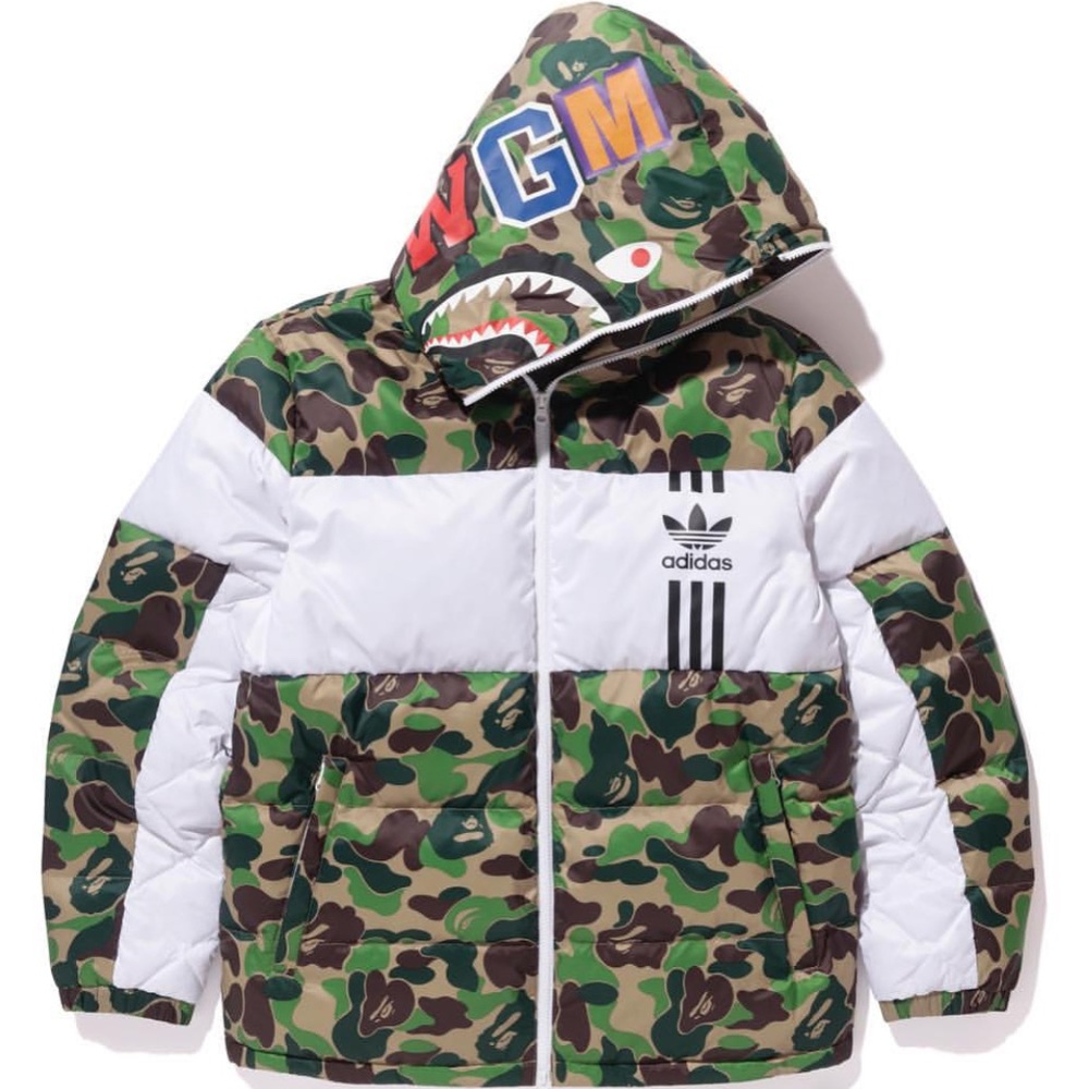 BAPE X ADIDAS I96 DOWN. SOLD OUT! VERY LIMITED