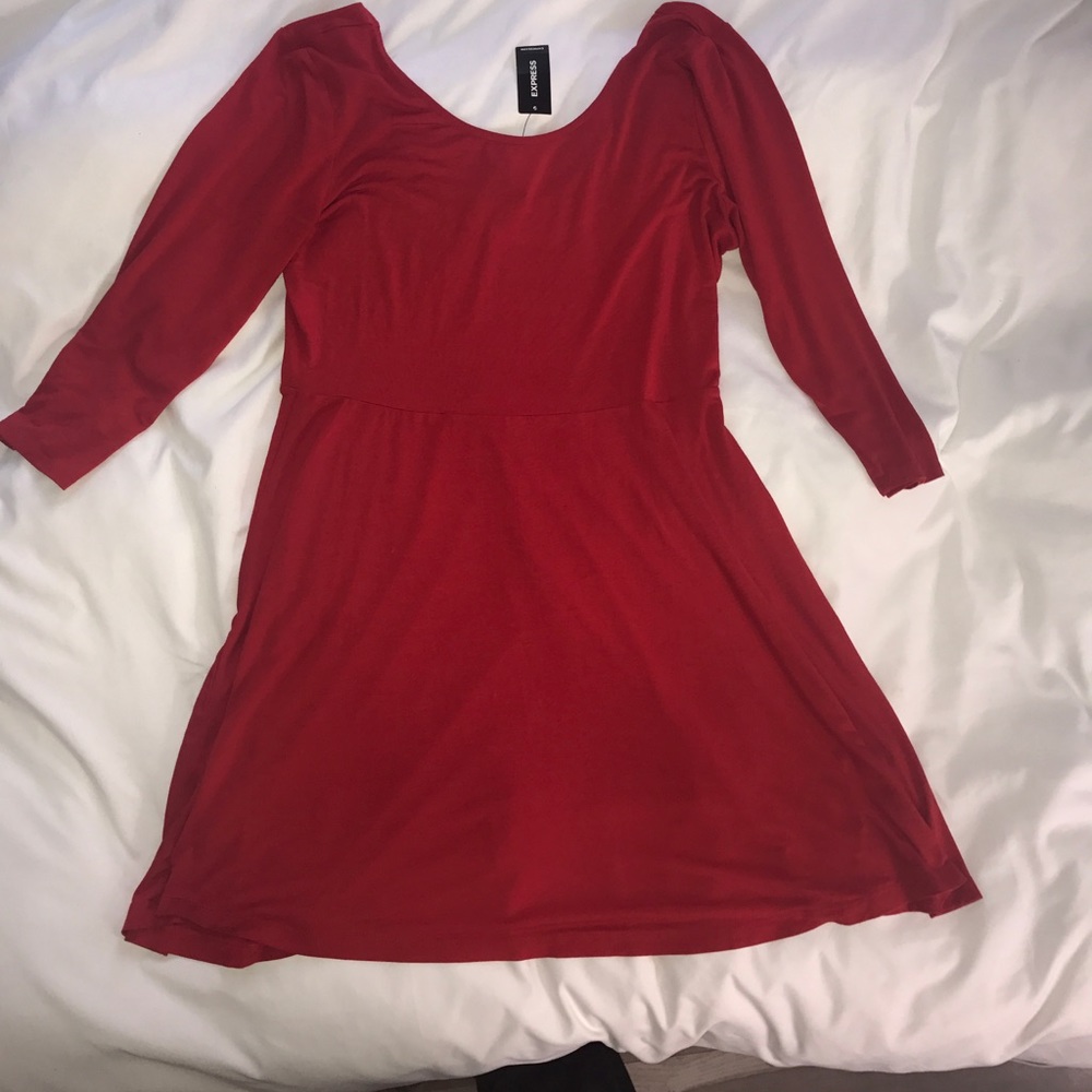 New Express skater dress