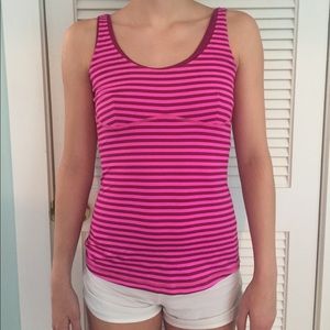 Pink Lululemon Tank