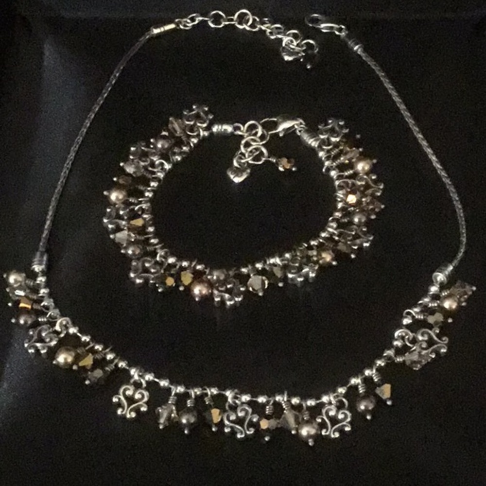 Brighton Necklace and Bracelet Set- NWOT