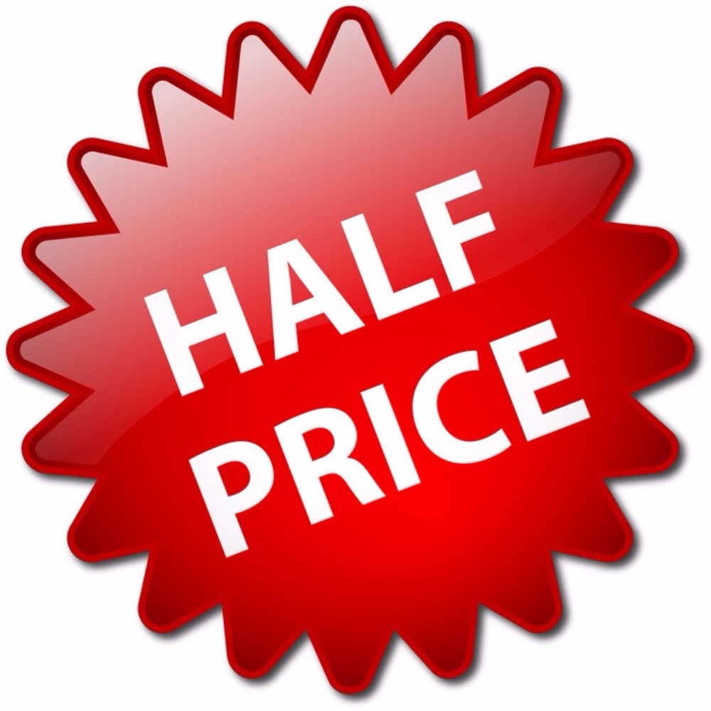 SUSPENDED Half Price Sale! 2 left!