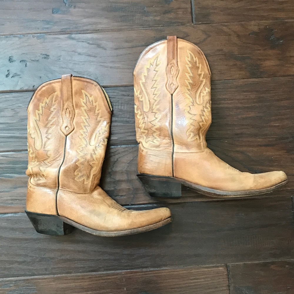 🌟Old west leather boots. 🌟