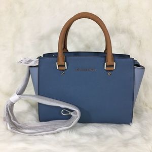 Michael Kors Selma Tricolor Satchel