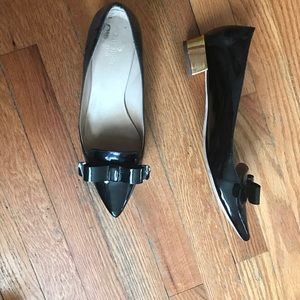 Kate Spade Black bow heels