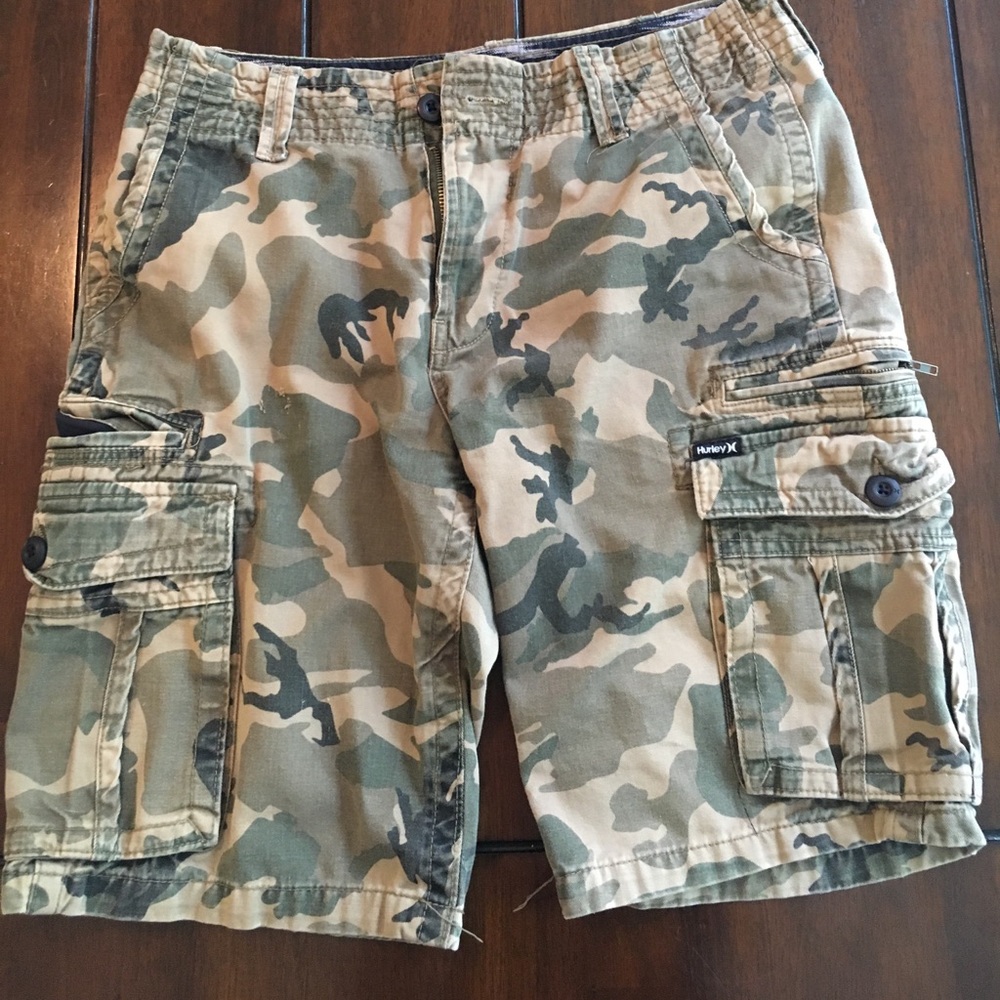 Men's Hurley Camo Shorts