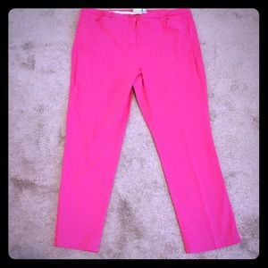 Pink stretchy pants