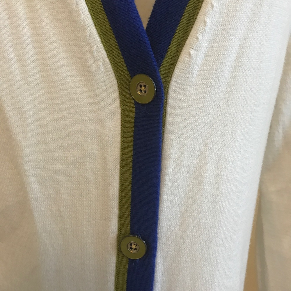 Preppy Banana Republic sweater cardigan sz:Large - Picture 5 of 6