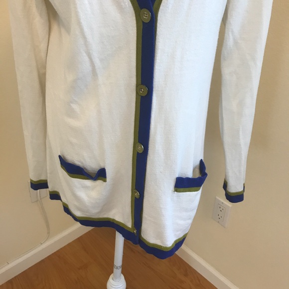 Preppy Banana Republic sweater cardigan sz:Large - Picture 2 of 6