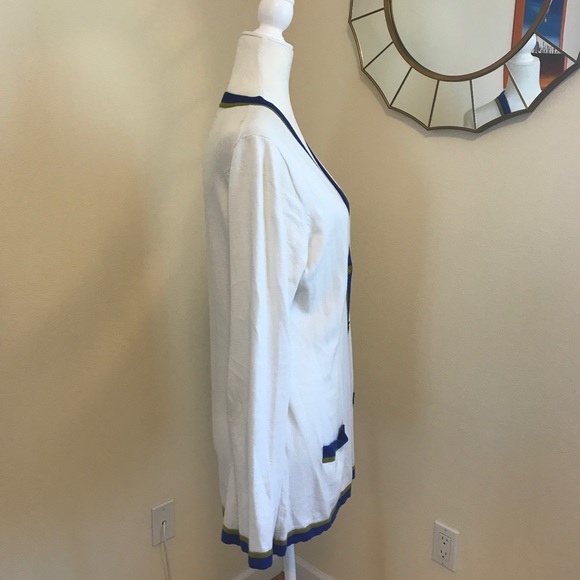 Preppy Banana Republic sweater cardigan sz:Large - Picture 3 of 6